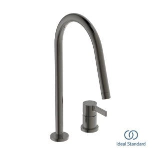 Μπαταρία Κουζίνας Ideal Standard Gusto Magnetic Grey BD422A5