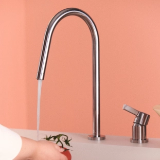 Μπαταρία Κουζίνας Ideal Standard Gusto Silver Storm BD422GN