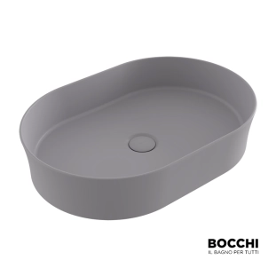 Νιπτήρας επιτραπέζιος Sottile 55x38cm Grey mat