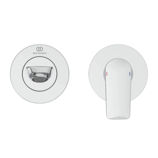 Ideal Standard Connect Air A7029AA Εξωτερικά Μέρη Εντοιχιζόμενης Μπαταρίας Νιπτήρος, χρωμέ