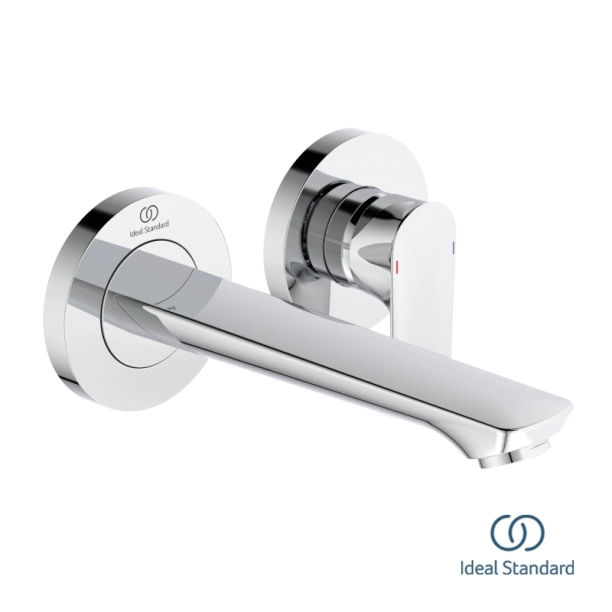 Ideal Standard Connect Air A7029AA Εξωτερικά Μέρη Εντοιχιζόμενης Μπαταρίας Νιπτήρος, χρωμέ