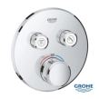 Grohe Grohtherm Smartcontrol 29119000 Εξωτερικά Μέρη Εντοιχιζόμενης Θερμοστατικής Μπαταρίας Λουτρού, Χρωμέ