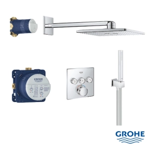 Grohe Grohtherm Smartcontrol 34706000 Πλήρες Σύστημα Ντους