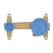 Ideal Standard A5948NU Εσωτερικός Μηχανισμός Εντοιχιζόμενης Μπαταρίας Νιπτήρος