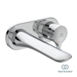Ideal Standard Melange A5591AA Εξωτερικά Μέρη Εντοιχιζόμενης Μπαταρίας Νιπτήρος, Χρωμέ