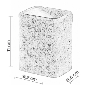 Ποτηροθήκη Gedy Aries Γκρι - AR9808 2