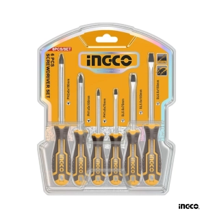 Ingco Κατσαβίδια Σετ 6 τεμ. 2