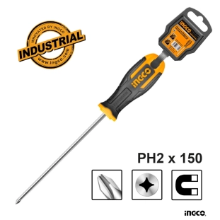 Ingco Κατσαβίδι Σταυρού PH2x150mm 2