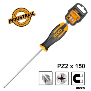 Ingco Κατσαβίδι Σταυρού PZ2x150mm 2