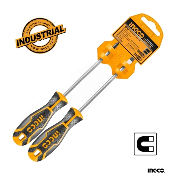 Ingco Κατσαβίδια Σετ 2 τεμ.