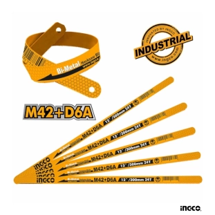 Ingco Πριονόλαμες Σιδηροπρίονου 5τεμ 300mm 2