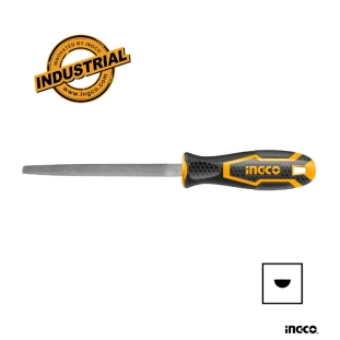 Ingco Λίμα Σιδήρου 200mm Ημιστρόγγυλη