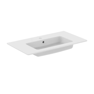 Ideal Standard Eurovit+/Tempo 80 Σετ Έπιπλο Μπάνιου με Νιπτήρα, Flint Hickory