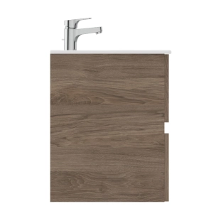 Ideal Standard Eurovit+/Tempo 60 Σετ Έπιπλο Μπάνιου με Νιπτήρα, Flint Hickory