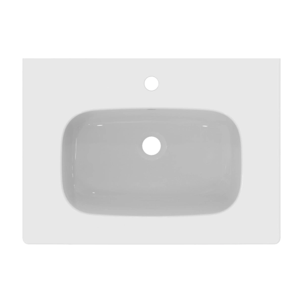 Ideal Standard Eurovit+/iLife 60 Σετ Έπιπλο Μπάνιου με Νιπτήρα, Flint Hickory