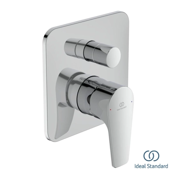 Ideal Standard Cerafine D A7189AA Πλήρες Σύστημα Εντοιχιζόμενης Μπαταρίας λουτρού, χρωμέ