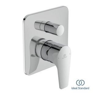 Ideal Standard Cerafine D A7189AA Πλήρες Σύστημα Εντοιχιζόμενης Μπαταρίας λουτρού, χρωμέ