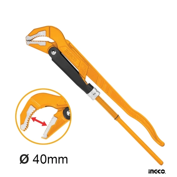 Ingco Τσιμπίδα Yδραυλικών 45ο Βαριάς Χρήσης 1 in