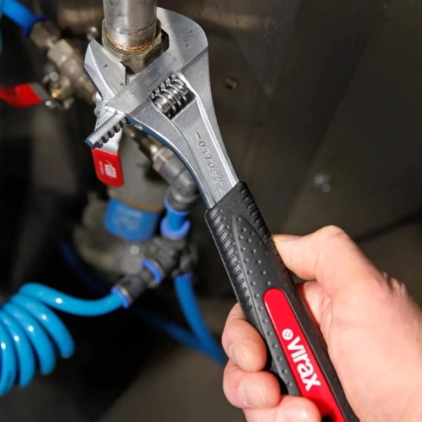 Virax Γαλλικό κλειδί με αναστρεφόμενη σιαγώνα 40mm