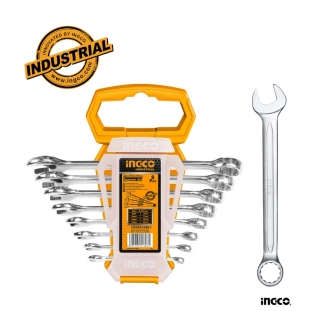 Ingco Σετ 8 τεμ. Γερμανοπολύγωνα 6-19mm