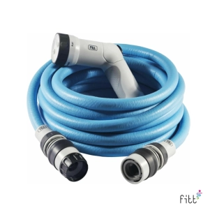 Σετ λάστιχο κήπου Fitt Ikon blue 15μ. με αξεσουάρ