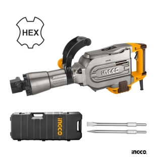 Ingco Ηλεκτρικό Κατεδαφιστικό Πιστολέτο 1700W HEX 16 kg PDB17008