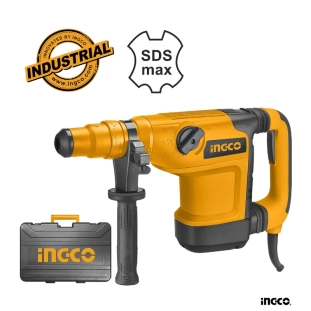 Ingco Πιστολέτο Περιστροφικό Κρουστικό 1200W SDS max 6.6kg RH1200428