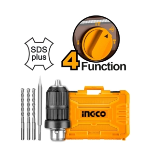 Ingco Πιστολέτο Περιστροφικό Κρουστικό Σκαπτικό Μπαταρίας 20V Li-Ion 2.5J CRHLI202289 2