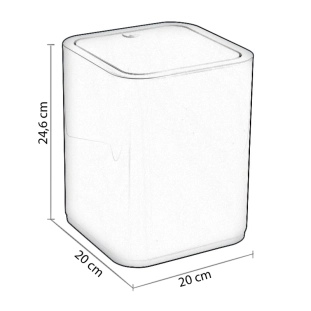 Χαρτοδοχείο Gedy Seventy Μπλε - 630965 2