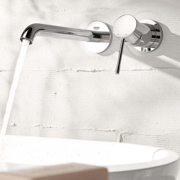 Grohe Essence 29192001 Εξωτερικά Μέρη Εντοιχιζόμενης Μπαταρίας Νιπτήρος, χρωμέ