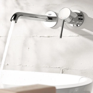 Grohe Essence 29192001 Εξωτερικά Μέρη Εντοιχιζόμενης Μπαταρίας Νιπτήρος, χρωμέ