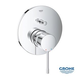 Grohe Essence 24167001 Εξωτερικά Μέρη Εντοιχιζόμενης Μπαταρίας Λουτρού, χρωμέ
