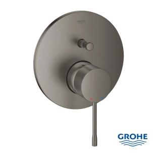 Grohe Essence 24167AL1 Εξωτερικά Μέρη Εντοιχιζόμενης Μπαταρίας Λουτρού, Brushed Hard Graphite