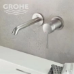 Grohe Essence 19408DC1 Εξωτερικά Μέρη Εντοιχιζόμενης Μπαταρίας Νιπτήρος, Supersteel