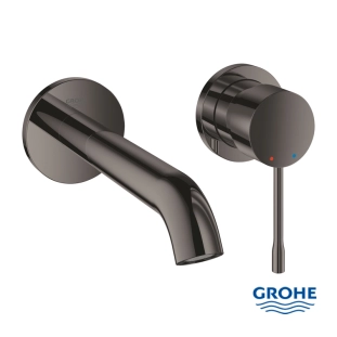 Grohe Essence 29192A01 Εξωτερικά Μέρη Εντοιχιζόμενης Μπαταρίας Νιπτήρος, Hard Graphite