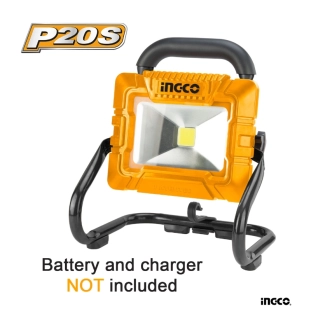 Ingco Προβολέας Μπαταρίας 20V Li-lon SOLO 900-1800 lumen CWLI2025