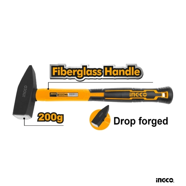 Ingco Σφυρί Μηχανικού 200g HMHS82001