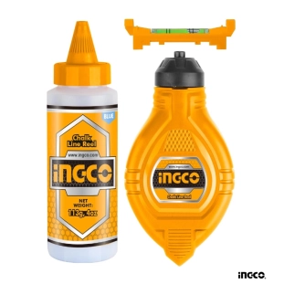 Ingco Σετ Νήμα Αλφάδι Ώχρας 30m HCLR0130