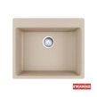Franke Centro 2.0 610/210-54 Γρανιτένιος Νεροχύτης Ένθετος 59x50 cm, Oatmeal Beige