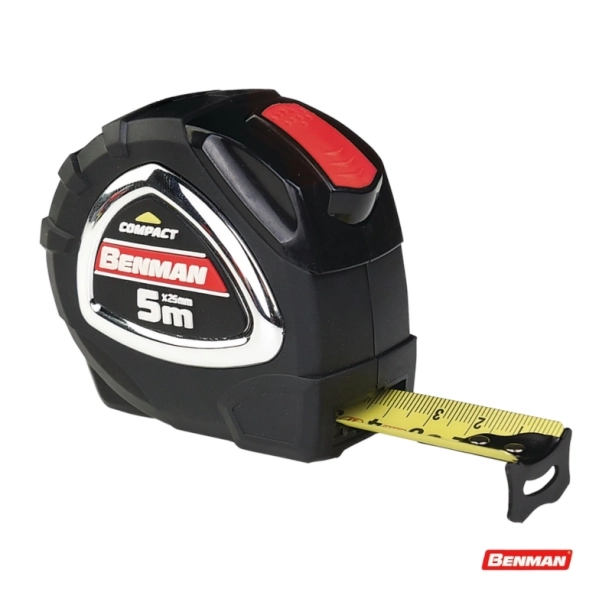 Benman Μέτρο Ρολό Compact 5m/25mm 70642