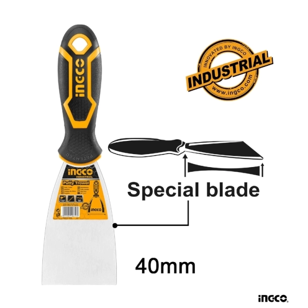 Ingco Σπάτουλα INOX 40mm HPUT08040