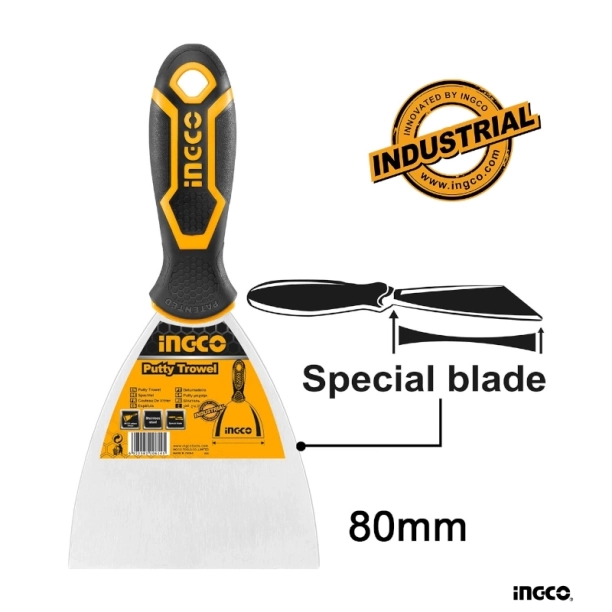 Ingco Σπάτουλα INOX 80mm HPUT08080