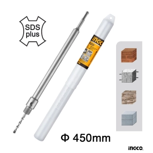 Άξονας Προέκτασης Ποτηροκορώνας 450mm Ingco HCBA14501