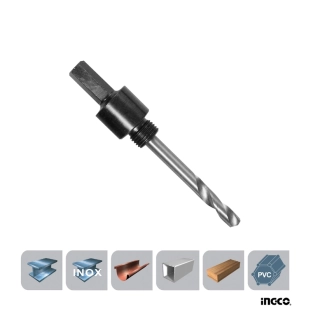 Οδηγός Ποτηροτρυπάνων Μετάλλου 14-30mm Ingco HSA01