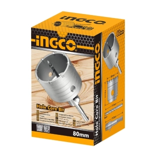 ingco Ποτηροκορώνα Μπετού-Τούβλου SDS plus 80mm HCB0801 2