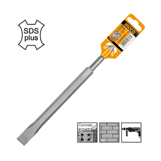 ingco Καλέμι Πλατύ SDS plus 14x40x250mm DBC0122502