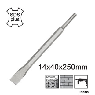 ingco Καλέμι Πλατύ SDS plus 14x40x250mm DBC0122502