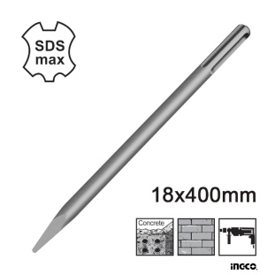 ingco Βελόνι SDS max 18x400mm DBC0214001
