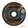 Δίσκος Κοπής Rhodius XT10 TOP 115x1.0 Inox/Steel 206162