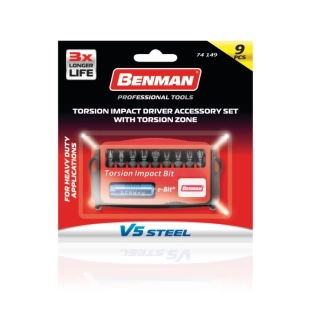 Benman Μύτες V5 STEEL με Αντάπτορα σετ 10τεμ 74149 2